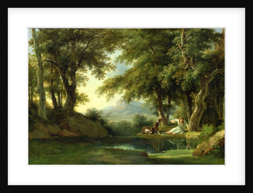 Narcissus Admiring his Reflection by Pierre Henri de Valenciennes