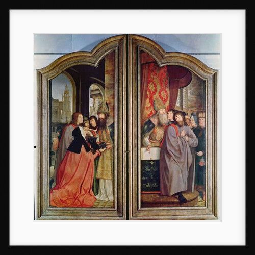 The Holy Kinship, or the Altarpiece of St. Anne by Quentin Massys or Matsys