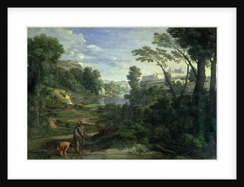 Landscape with Diogenes, 1648 by Nicolas Poussin