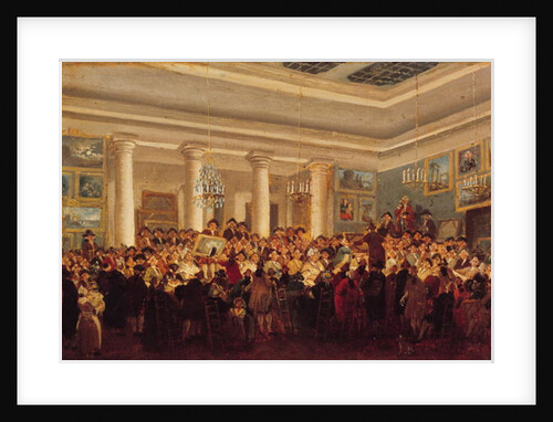 Public Sale at the Hotel Bullion by Pierre Antoine Demachy