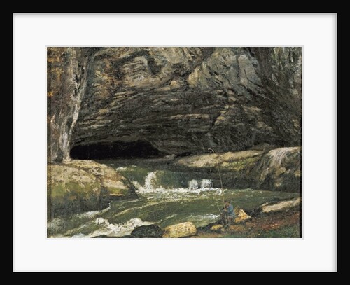 The Source of the Loue or La Grotte Sarrazine by Gustave Courbet
