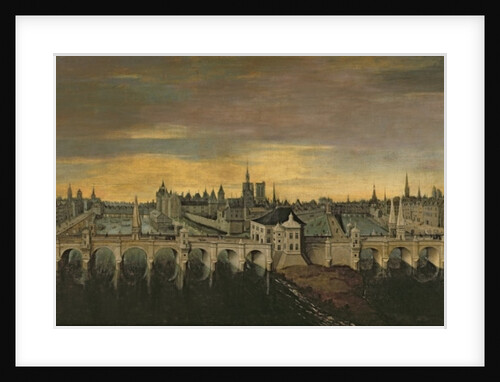 Design for the Construction of the Pont-Neuf, c.1577 by Fontainebleau School
