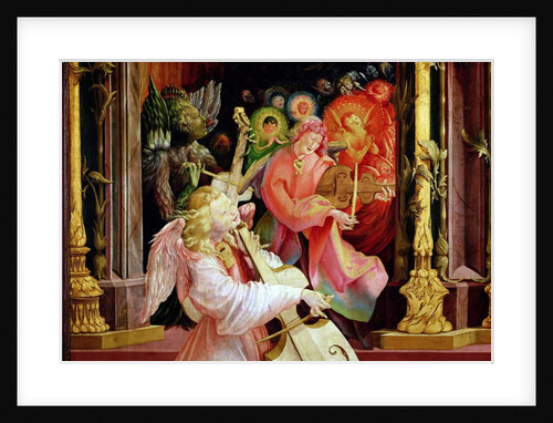 Angel Musicians by Matthias Grunewald