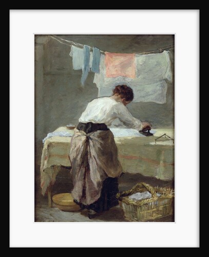 Woman Ironing by Armand-Desire Gautier