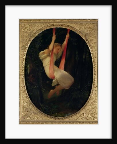 Young Girl on a Swing, 1845 by Hippolyte Delaroche