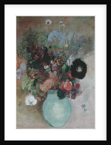 Flowers in a Green Vase, 1910 by Odilon Redon