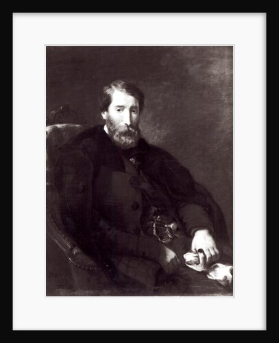 Portrait of Alfred Bruyas by Ferdinand Victor Eugene Delacroix