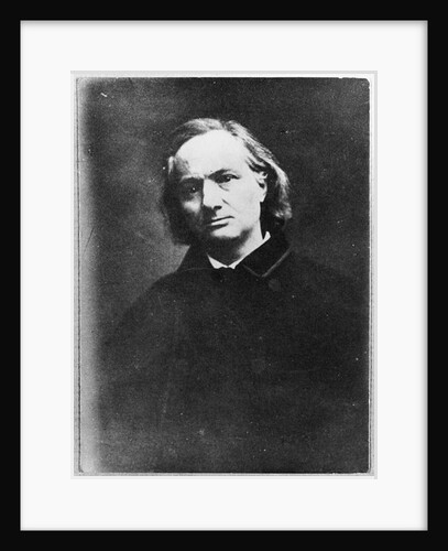 Charles Baudelaire by French Photographer