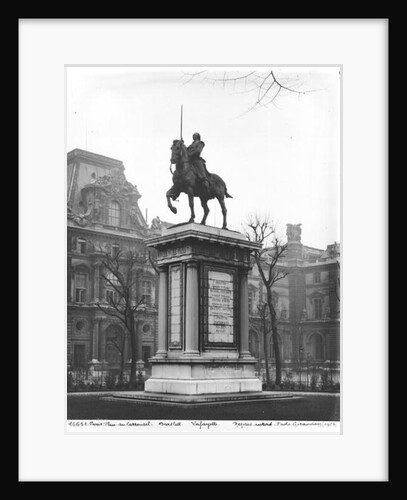 Monument dedicated to General Lafayette 1899-1907 by Paul Wayland Bartlett