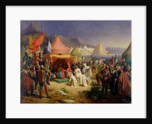 The Taking of Tripoli, April 1102, 1842 by Charles Alexandre Debacq