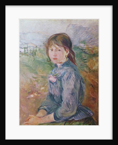 The Little Girl from Nice, 1888-89 by Berthe Morisot