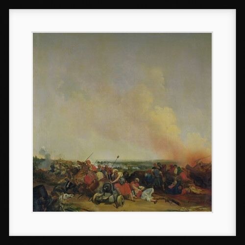 Battle of Sidi-Ferruch, 14th June 1830 by Jean-Baptiste-Prudent Carbillet