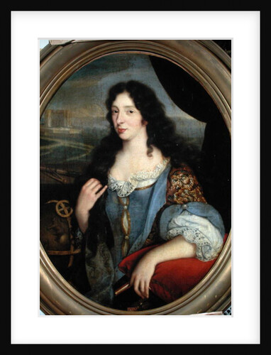 Portrait of an Unknown Learned Woman in Front of the Paris Observatory by French School