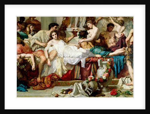 The Romans of the Decadence by Thomas Couture