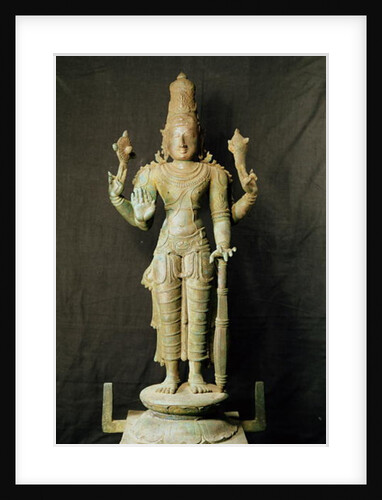 Vishnu, Late Chola by School Indian