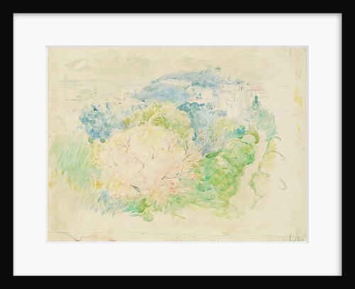 Mountain with a Chateau, 1888 by Berthe Morisot