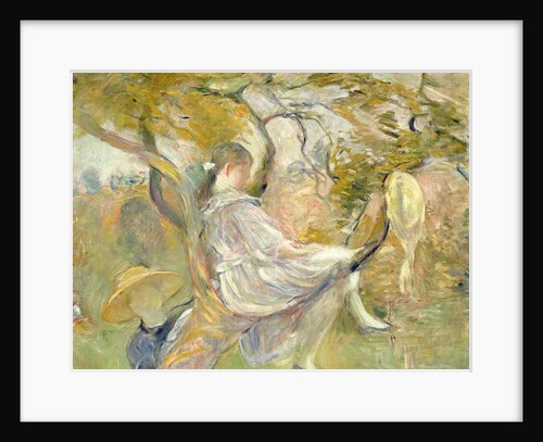 In the Apple Tree, 1890 by Berthe Morisot