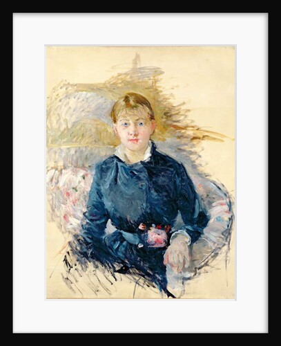 Portrait of Louise Riesener, 1881 by Berthe Morisot