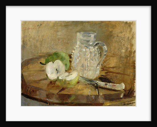 Still Life with a Cut Apple and a Pitcher, 1876 by Berthe Morisot