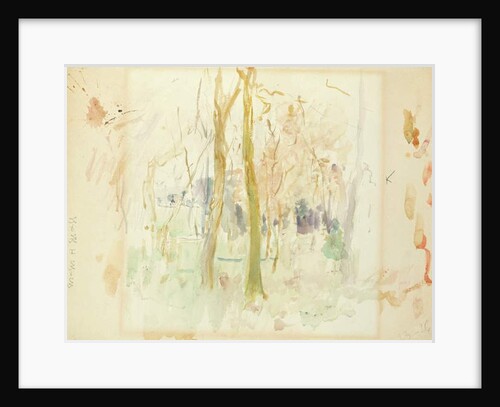 Red Trees, 1885 by Berthe Morisot