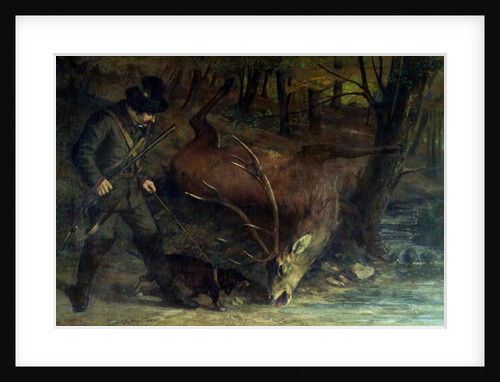 The Death of the Stag, 1859 by Gustave Courbet