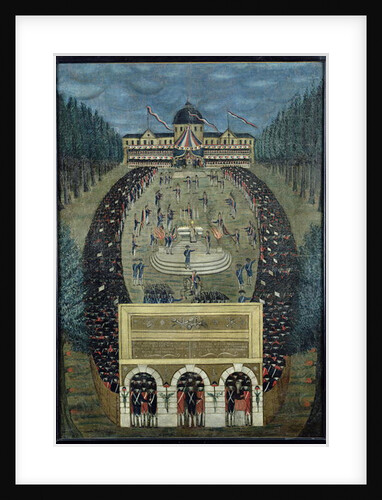 Fete de la Federation, 14th July 1790 by Dubois