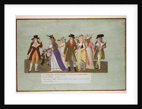 Fol.5 Amazing and Wonderful on the Boulevard des Italians by Lesueur Brothers