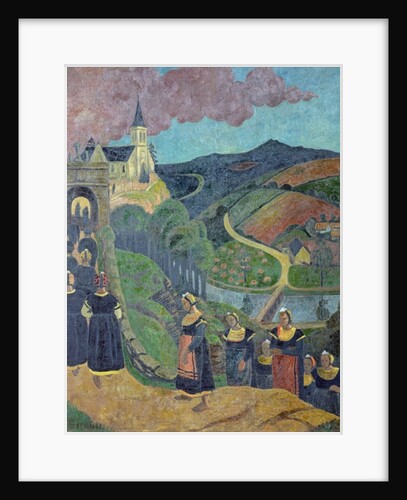 The Pardon of Notre-Dame-des-Portes at Chateauneuf-du-Faou, c.1894 by Paul Serusier