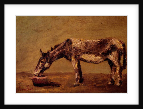 The Donkey by Gustave Courbet
