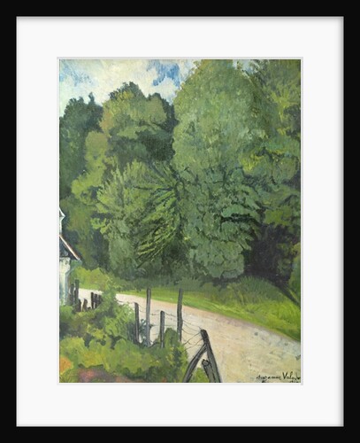 Road in the Forest, 1914 by Marie Clementine (1865-1938) Valadon