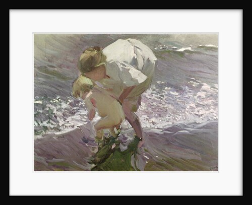 Bathing on the Beach, 1908 by Joaquin Sorolla y Bastida