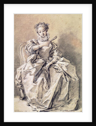 Woman in Spanish Costume by Francois Boucher