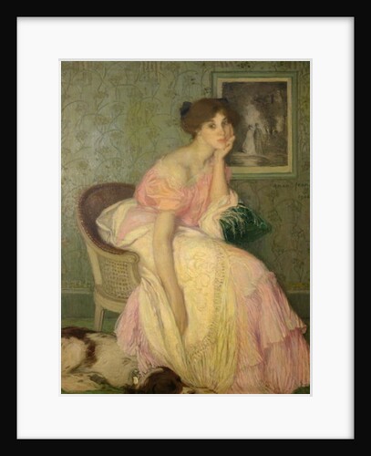 Portrait of a Young Girl, 1906 by Edmond-Francois Aman-Jean