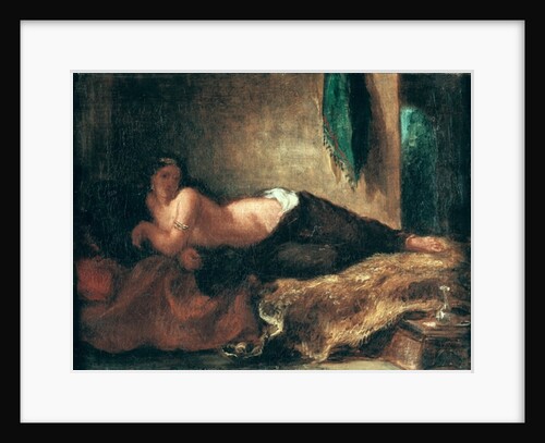 Odalisque by Ferdinand Victor Eugene Delacroix