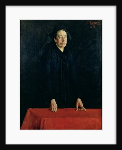 Portrait of Louise Clemence Michel 1882 by Louis Tinayre
