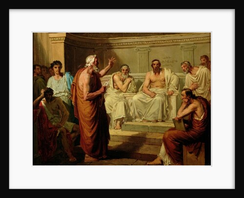 Sophocles Accused by his Sons, 1860 by Fortune Joseph Seraphin Layraud