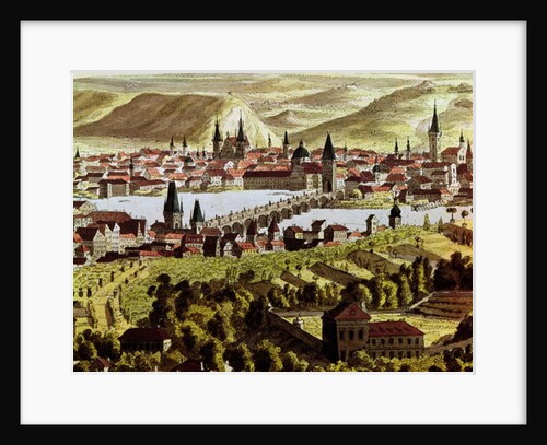 View of Prague by Austrian School