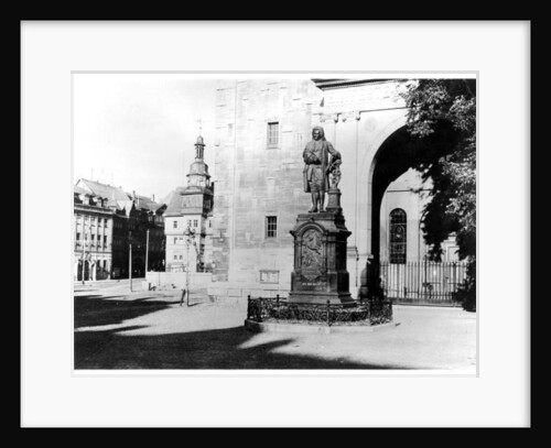 Statue of Johann Sebastian Bach by German School