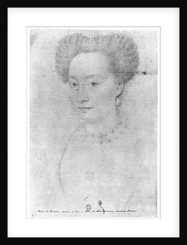 Francoise de Montmorency by Francois (after) Quesnel
