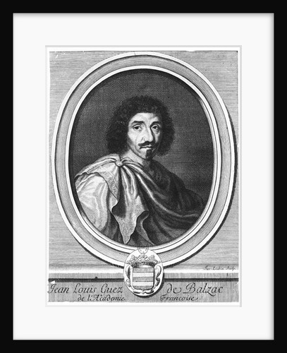Jean Louis Guez de Balzac by Jacques Lubin