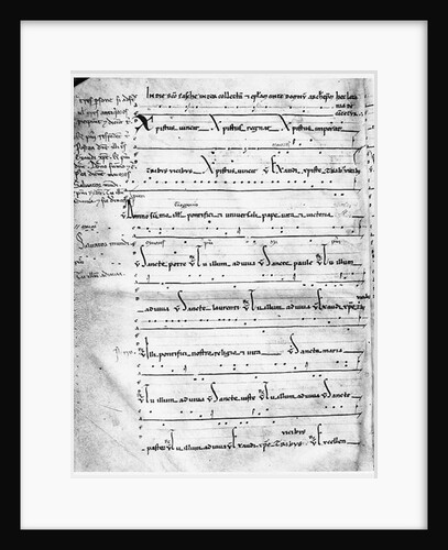 Ms.Latin Christus Vincit from 'Tropes et Proses from Narbonne' by French School