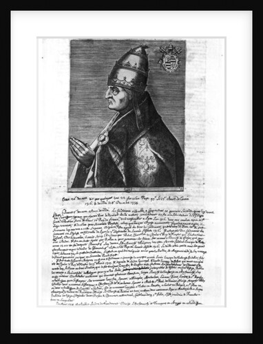Portrait of Pope John XXII by School French