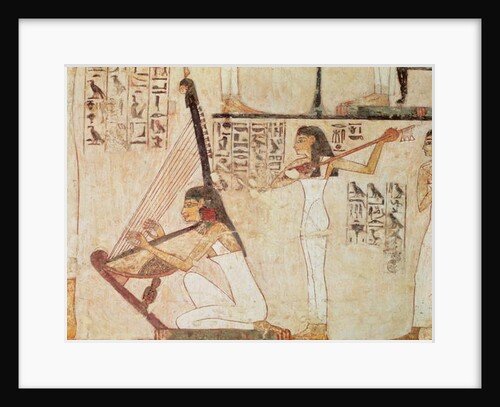 Two Musicians by Egyptian 18th Dynasty