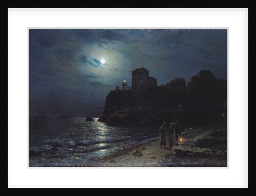 Moonlight on the Edge of a Lake, 1870 by Aleksei Kondratevich Savrasov