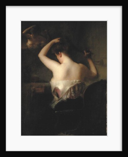 Woman Arranging her Hair, 1903 by Etienne Tournes