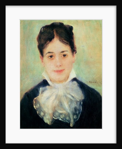 Woman Smiling, 1875 by Pierre Auguste Renoir