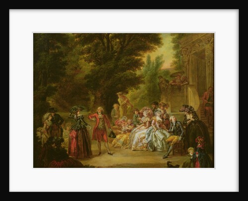 The Minuet under the Oak Tree, 1787 by Francois Louis Joseph Watteau