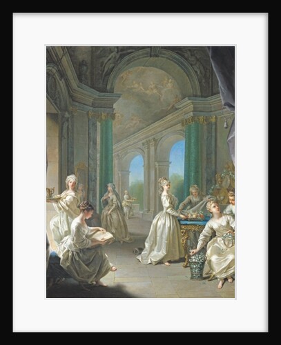 Modern Virgins, 1728 by Jean Raoux