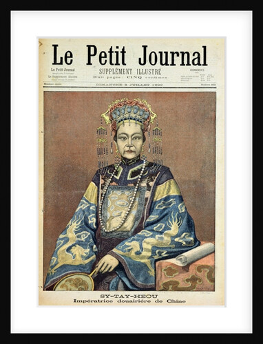 Tz'U-Hsi Empress Dowager of China by French School