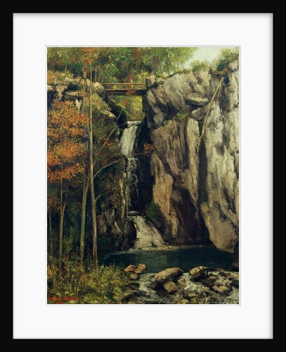 The Chasm at Conches, 1864 by Gustave Courbet